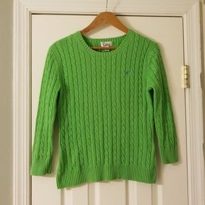 Lilly Pulitzer Cable Knit Sweater